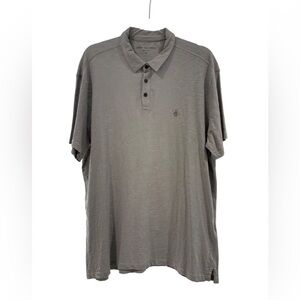 John Varvatos Gray Polo Shirt Lightweight Casual